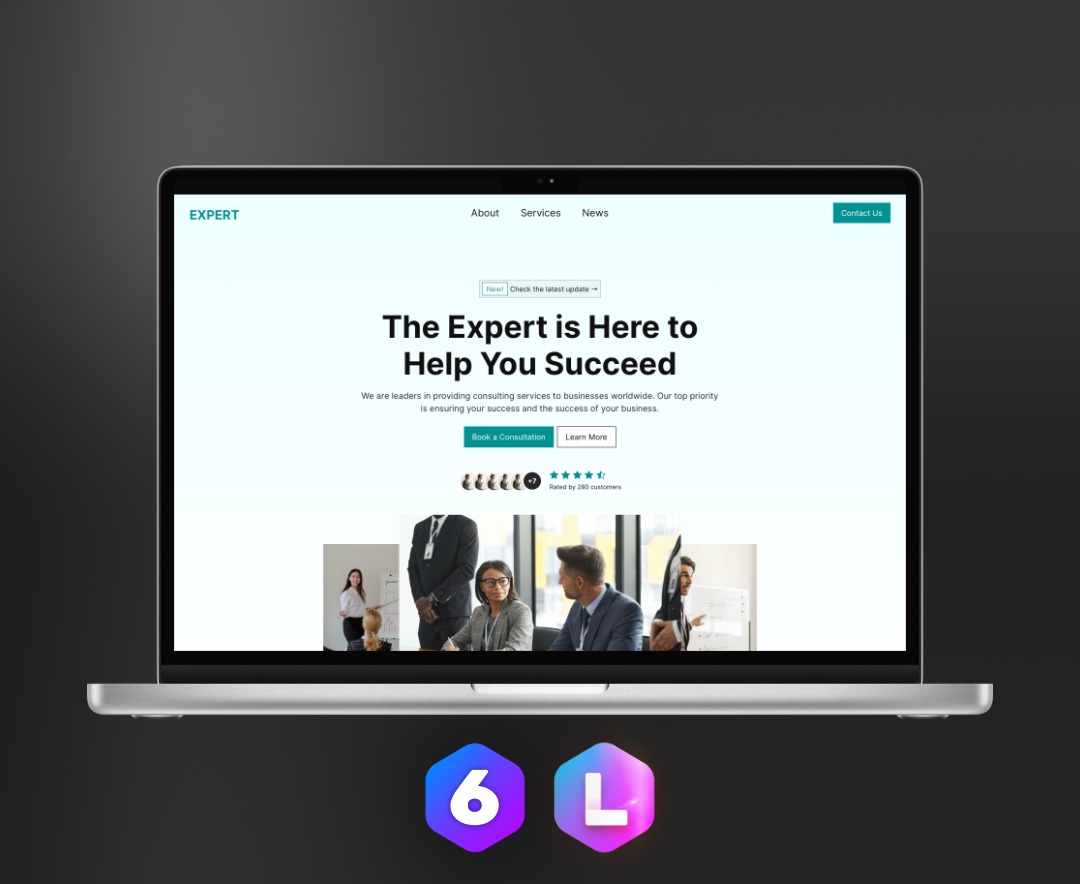 expert portfolio template for blocs