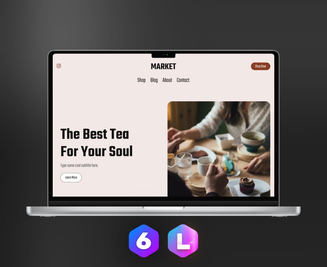 market template for blocs